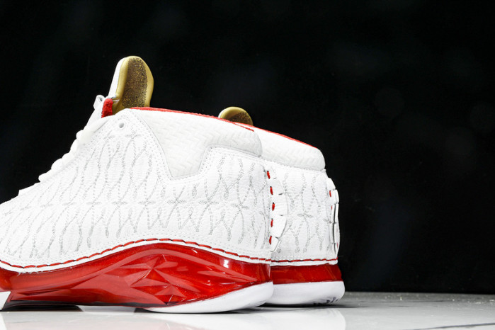 Jordan 23 White Varsity Red - 318376-161