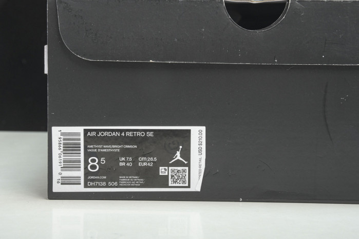 air jordan 4 "amethyst wave" dh7138-506