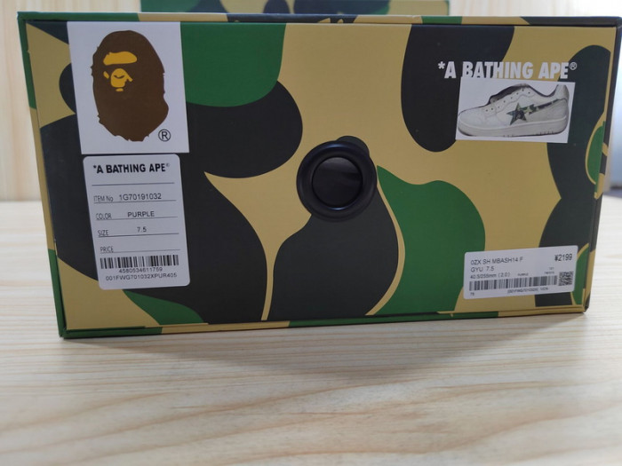 a bathing ape bape sta low copshoe bp-015