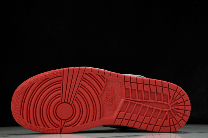 jordan 1 mid bred shadow - dq8426-006