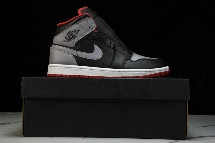 jordan 1 mid bred shadow - dq8426-006