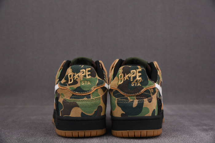 a bathing ape bape sta low copshoe bp-025