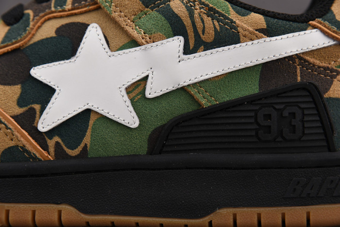 a bathing ape bape sta low copshoe bp-025