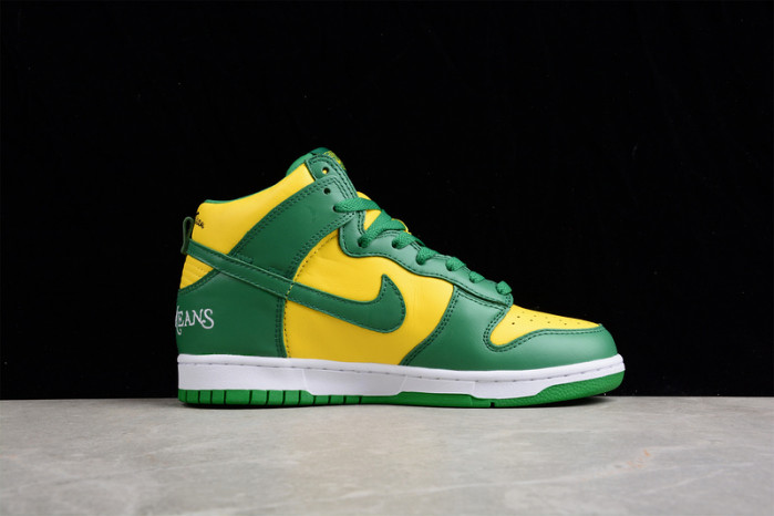 nike sb dunk high by any means brazil dn3741-700