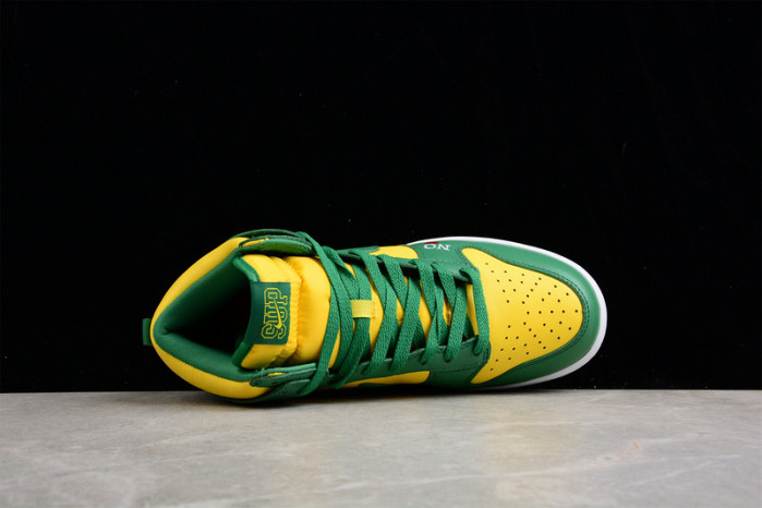 nike sb dunk high by any means brazil dn3741-700