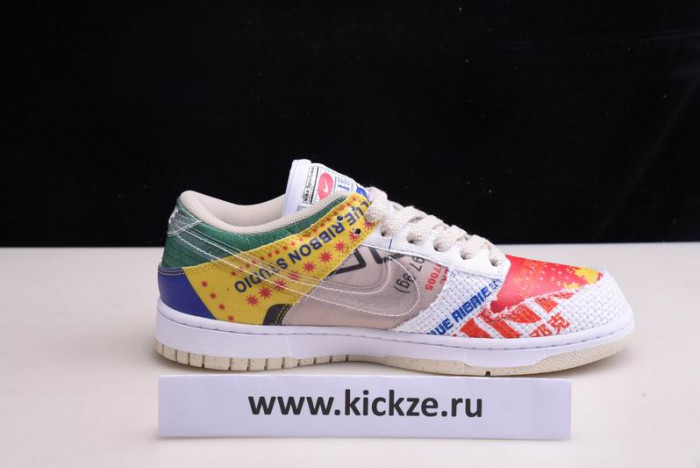 nike dunk low sp city market - da6125-900