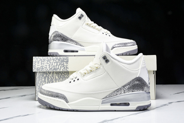Air Jordan 3 Sail Cement Grey CK9246-100