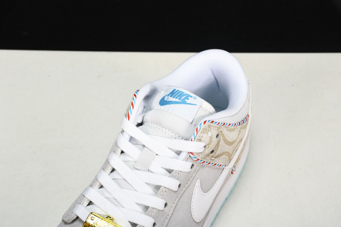 nike dunk low barbershop grey - dh7614-500