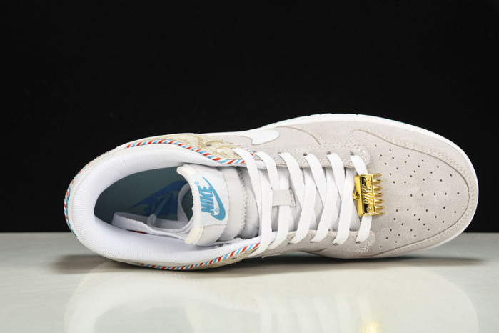 nike dunk low barbershop grey - dh7614-500