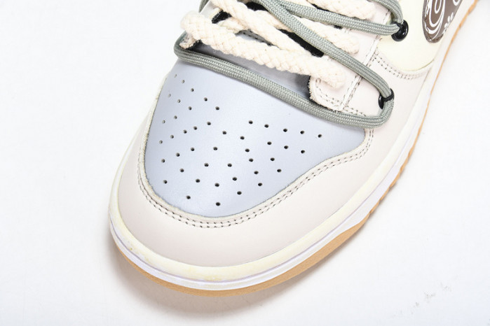 dunk low prm sb "cashew nut flower fl001