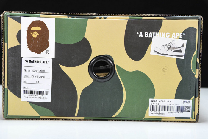 a bathing ape bape sta low copshoe bp-002