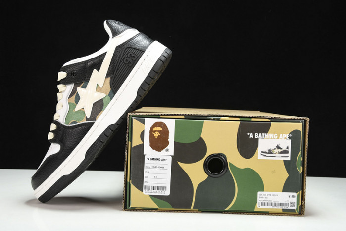 a bathing ape bape sta low copshoe bp-027