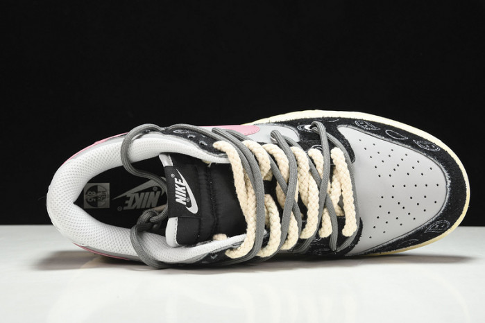 dunk low prm sb "cashew nut flower fl002