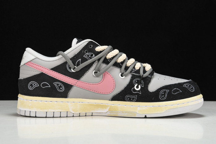 dunk low prm sb "cashew nut flower fl002