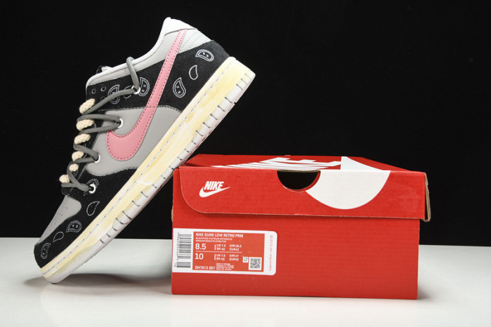 dunk low prm sb "cashew nut flower fl002