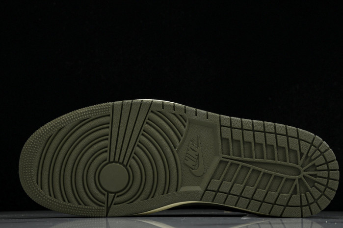 travis scott x air jordan 1 low og olive dm7866-200