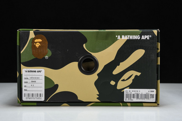 a bathing ape bape sta low copshoe bp-033