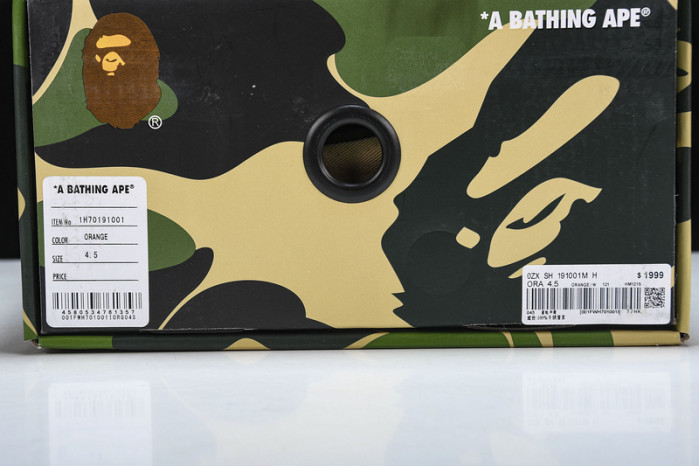 a bathing ape bape sta low copshoe bp-033