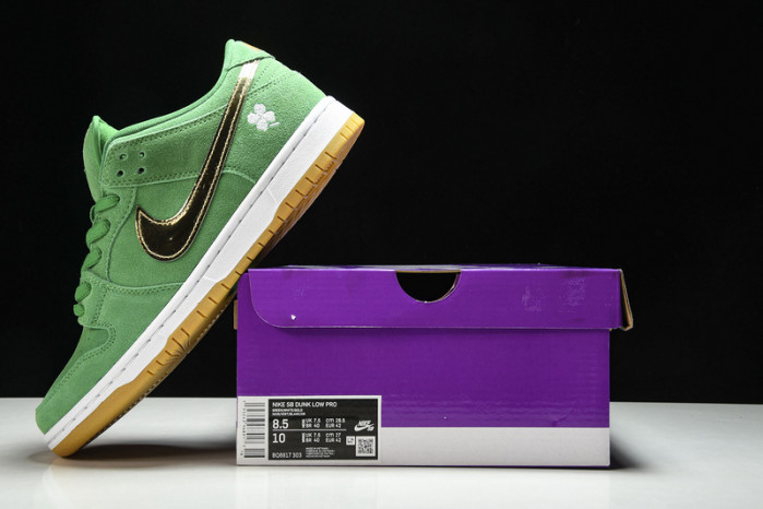 nike sb dunk low st. patR1ck