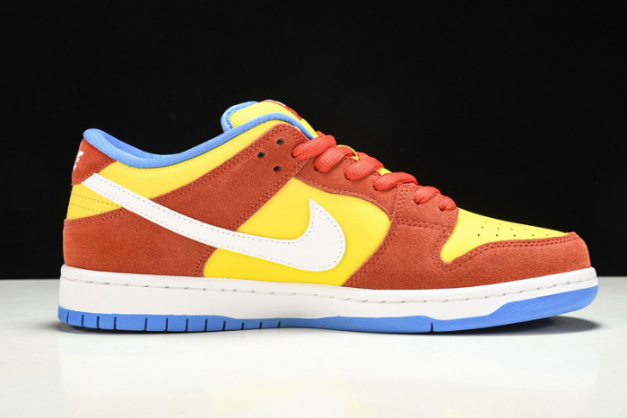 nike sb dunk low pro bart simpson - bq6817-602