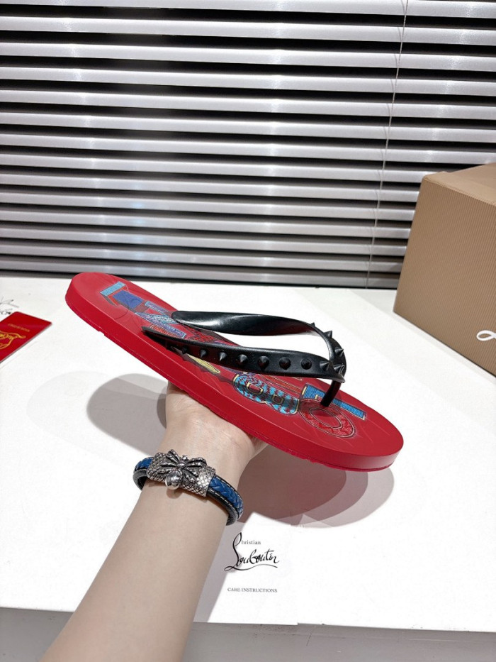 C**hristian L*ouboutin slide copshoe CL-SLIDE 06