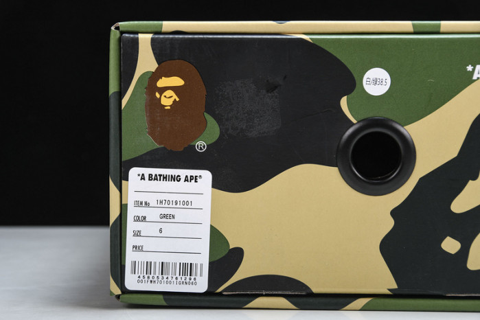 a bathing ape bape sta low copshoe bp-038
