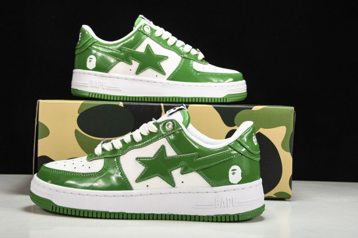 a bathing ape bape sta low copshoe bp-038