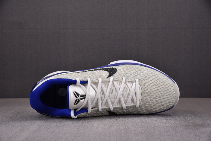 nike zoom kobe vi protro 6 white royal black 436311-100