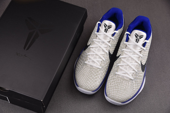 nike zoom kobe vi protro 6 white royal black 436311-100