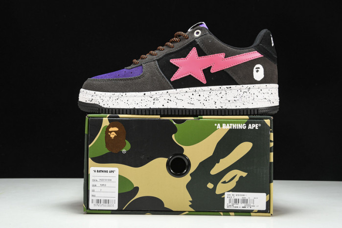 a bathing ape bape sta low copshoe bp-043