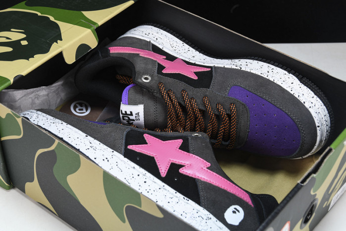 a bathing ape bape sta low copshoe bp-043