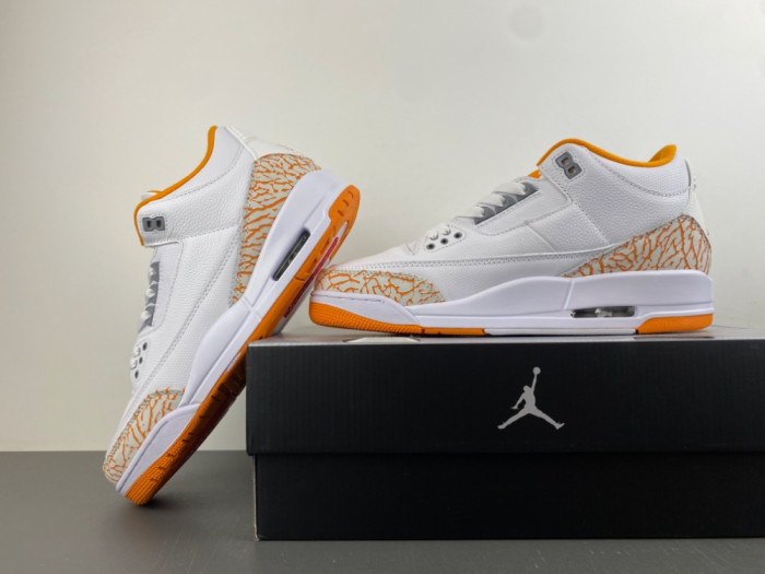 Jordan 3 Retro Orange Citrus (Women