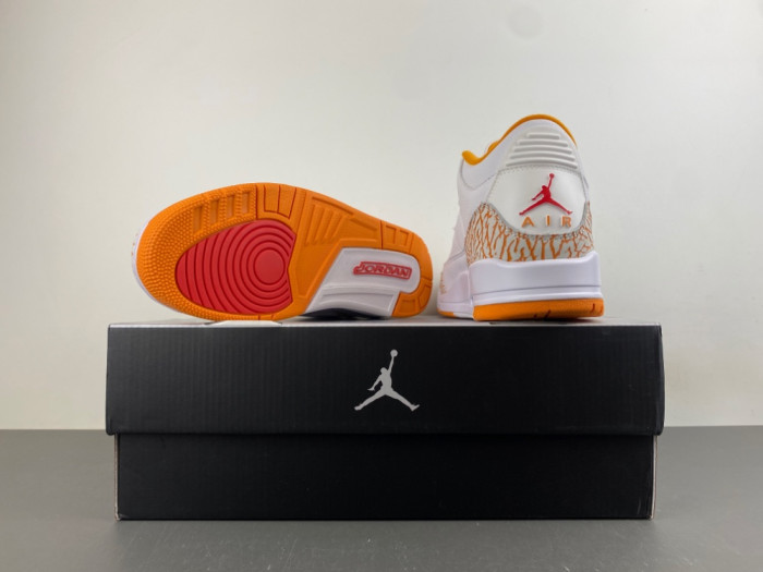 Jordan 3 Retro Orange Citrus (Women