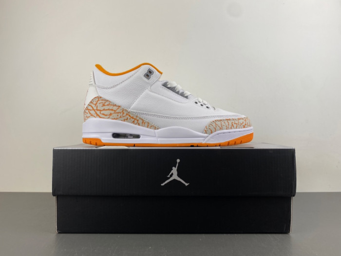 Jordan 3 Retro Orange Citrus (Women