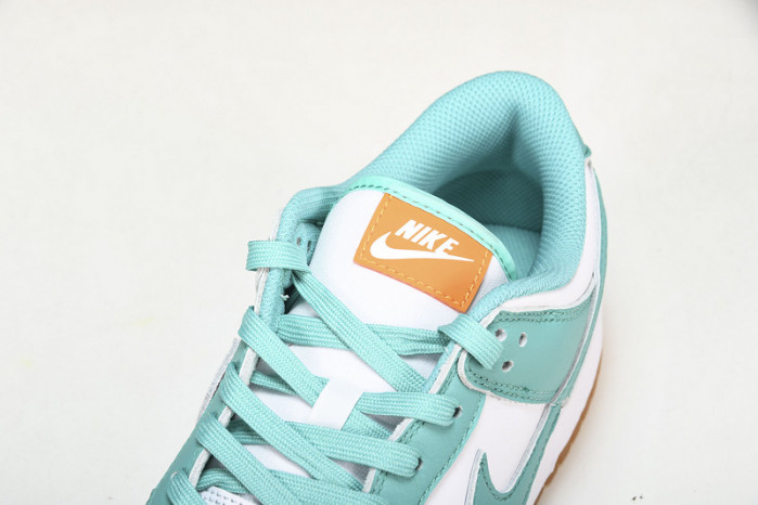 nike dunk low white turquoise (w) - dv2190-100