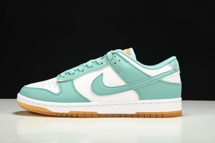 nike dunk low white turquoise (w) - dv2190-100