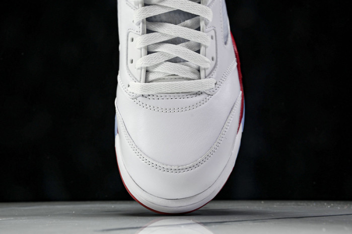Air Jordan 5 Fire Red Black Tongue 2025 HQ7978-101