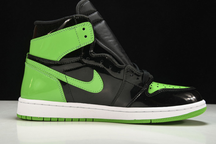 air jordan 1 high og patent pine green 555088-065