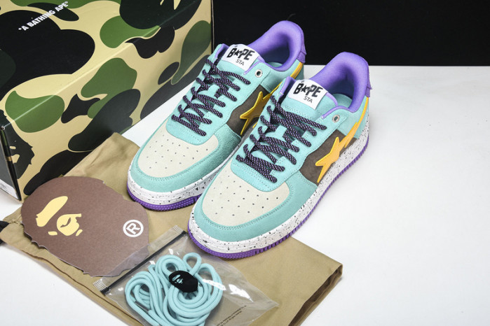 a bathing ape bape sta low copshoe bp-045