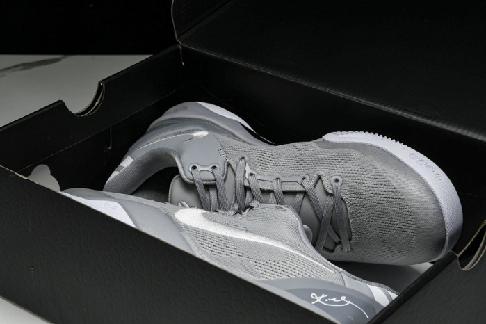 nike kobe 8 protro “wolf grey” hf9550-002