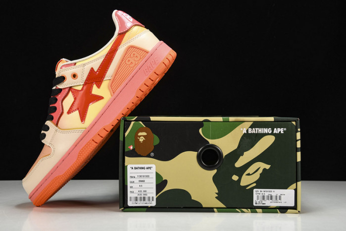 a bathing ape bape sta low copshoe bp-052