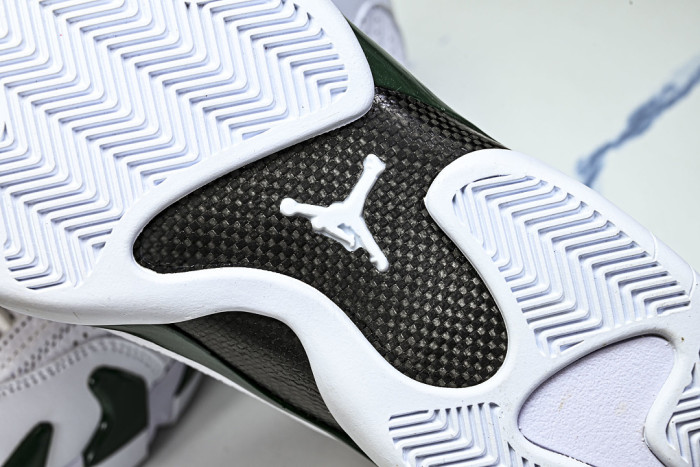 Jordan 14 Retro White Forest Green - 311832-131