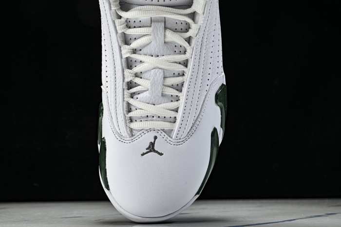 Jordan 14 Retro White Forest Green - 311832-131