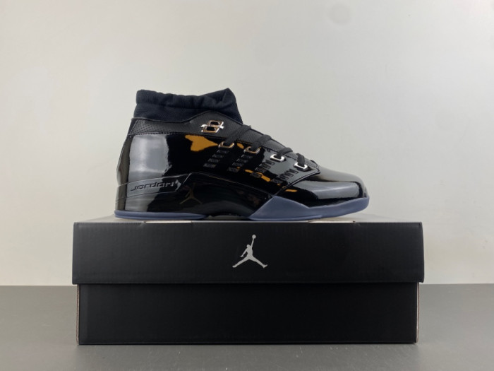Air Jordan 17 Low "Black Patent" IV7640-001