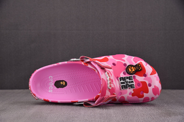 Cr0c5 classic clog a bathing ape abc copshoe bp-221