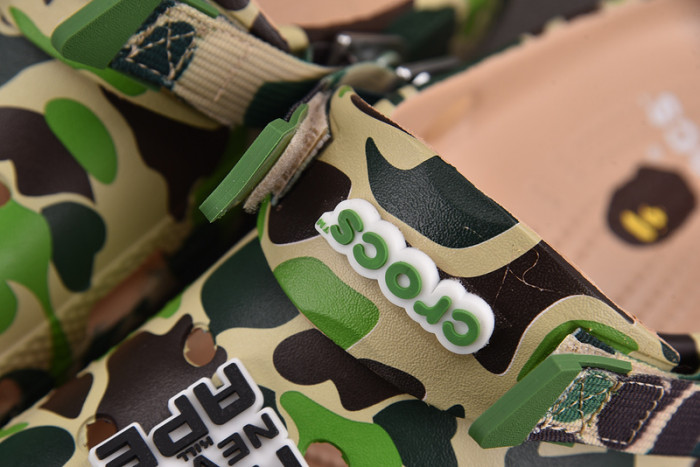 Cr*0*s classic clog a bathing ape abc copshoe bp-223