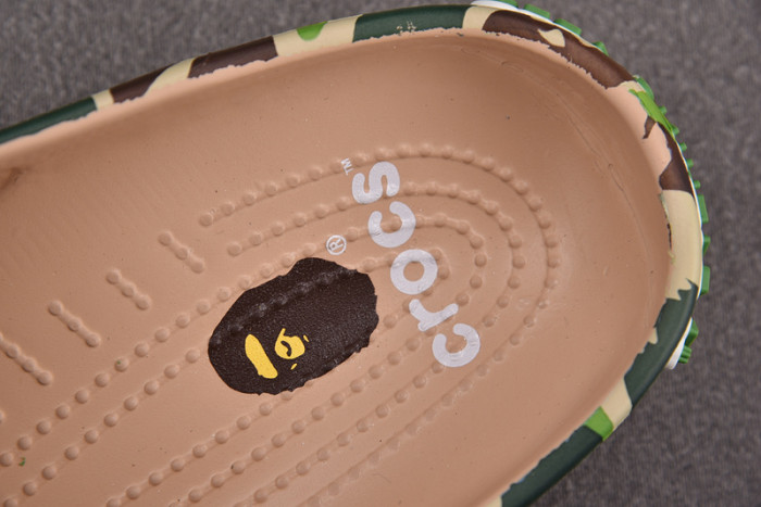 Cr*0*s classic clog a bathing ape abc copshoe bp-223