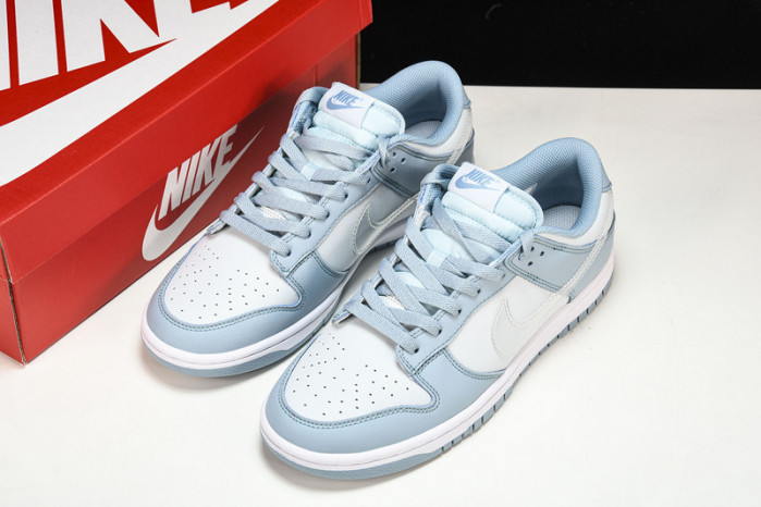 nike dunk low light blue/clear aqua dh9756-401