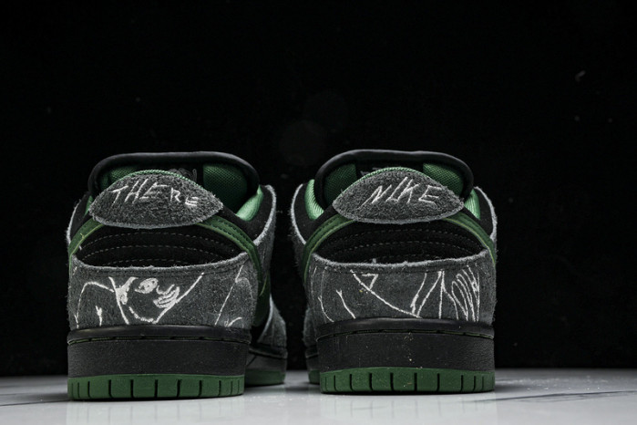 there skateboards x nike sb dunk low hf7743-001