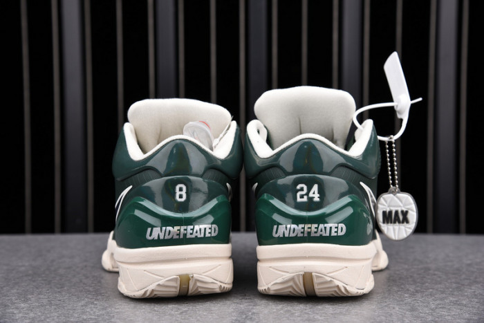 nike kobe 4 protro undefeated milwaukee bucks - cq3869-301